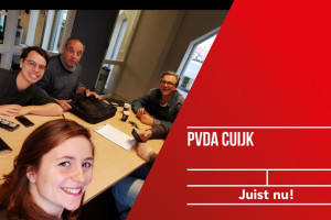 Pvda Cuijk gestart met voorbereidingen van de campagne